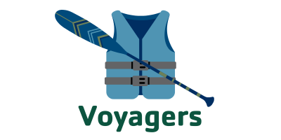 voyagers icon of a PFD and a paddle