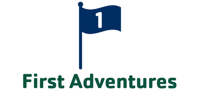 First Adventures Icon of a flag with a 1 on it
