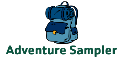 Adventure Sampler Icon of a Blue Backpack